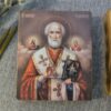 Икона Николая Чудотворца (12 × 14 см)